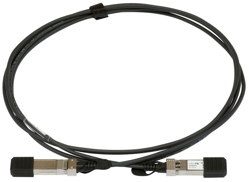 Оптический модуль, соединительный кабель 3 метра MikroTik S+DA0003